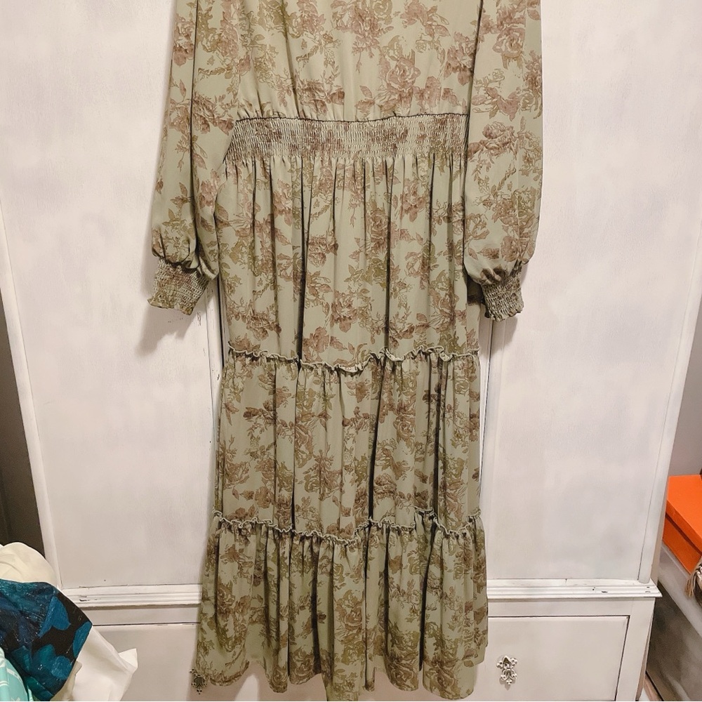 Milkerose Jacey Dress in Laurel Leaf Size 2X - Picture 13 of 13